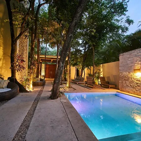 Modern & Fancy Apartment Aldea Zama Balcony With Seating Area Shared Pool Nice Amenities-2
