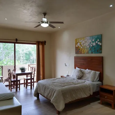 Room In Studio - Casa Kaban Tulum Boutique Beautiful Suites With Kitchenette Free Breakfast-3